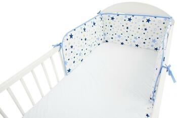 Бортик-охранка 180 cм STARS blue