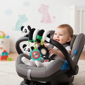Плюшевая спиралька PANDA BOO BL241
