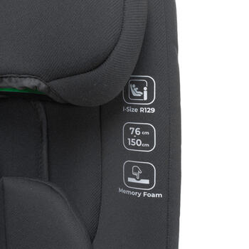 Автокресло ROCKET графитового цвета, 76-150 см (без системы Isofix)