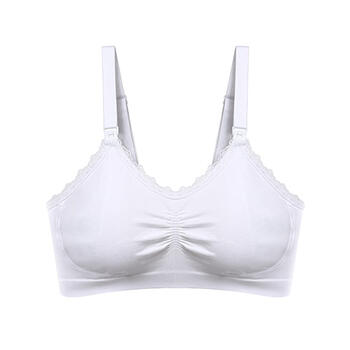 Krūšturis barošanai BabyOno 585 Silver ions, 75/80C white