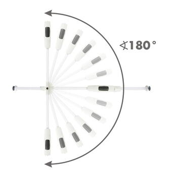 Защитные ворота GUARDA white (75-104 см)