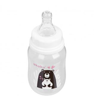 Бутылка стандартная 125 ml AKUKU A0004 black bear
