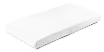 Простыня трикотажная с резинкой WHITE 160x80 cm (22085)