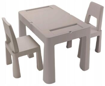 Столик и 2 стула TEGGI MULTIFUN stone TI-011-177