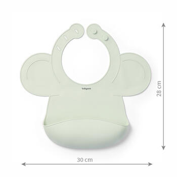 Силиконовый нагрудник BabyOno 1639/04 mint