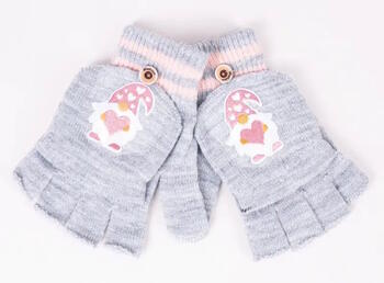Перчатки MITTENS R-127A GIRL beige (12)