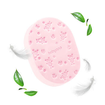 Губка для купания SUPER SOFT BabyOno 1640/01 pink