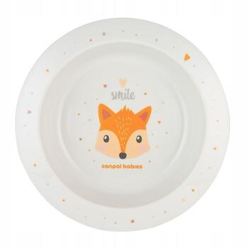 Plastmasas bļoda CUTE ANIMALS 4/412 orange FOX