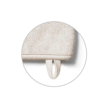 Рукавичка из бамбука для мытья младенца 347/11 beige