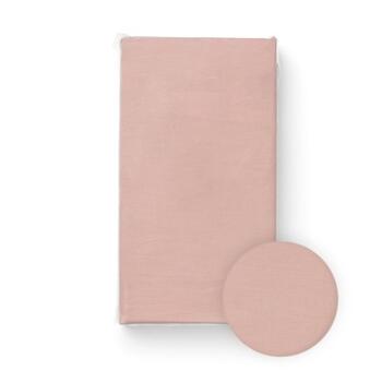 Palags jersī ar gumiju 120x60 cm PINK BL052
