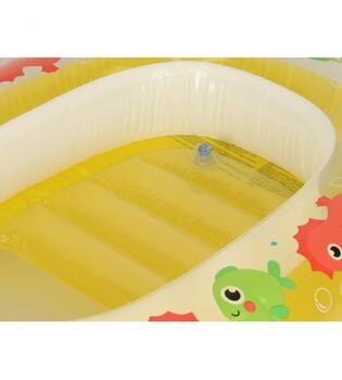 Pontons piepūšams 102x69 cm BestWay 34037 yellow KIK-6097/1