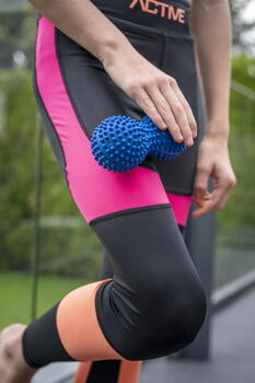 Массажный валик FIZJO DUOBALL 15,5 cm red (864)