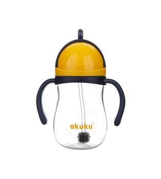 Бутылка с соломкой и отвесом Akuku A0165