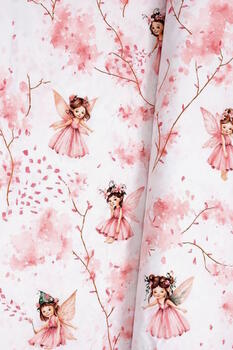 Пеленка фланелевая FAIRY pink 70x80 cm (7341)