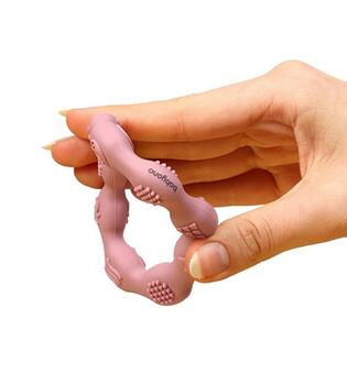 Прорезыватель эластичный RING 825/02 pink