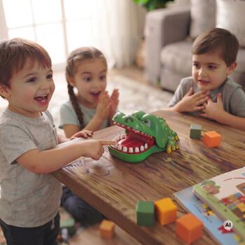 Аркадная игра WOOPIE «Кусающийся крокодил» 48389