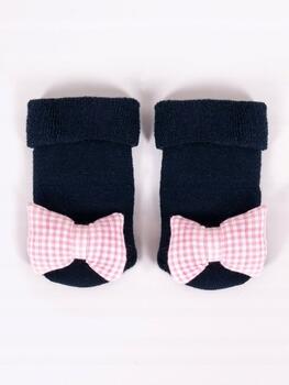 Zeķes frotē 3D SK-49 GIRL dark blue