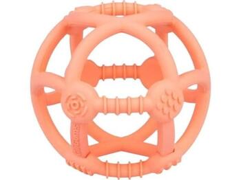 Силиконовый мяч-зубогрызка 50099 peach