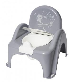 Горшок-стул OWL grey SO-010-106