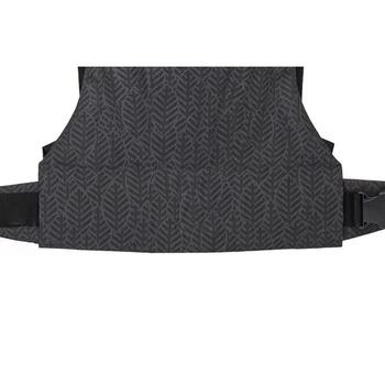 Сумка-кенгуру ERGO graphite leaves N29-004