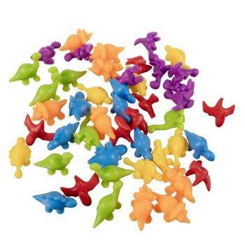 Montessori skaitīšanas apmācība: dinozauri 56 el. (22496)