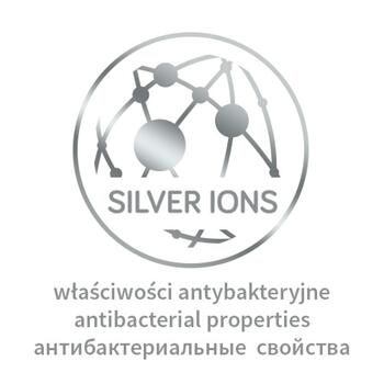 Krūšturis barošanai BabyOno 585 Silver ions, 80/85D white