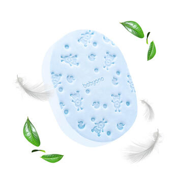 Švammīte-sūklis vannošanai SUPER SOFT BabyOno 1640/02 blue
