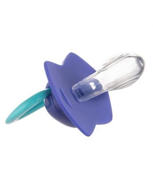 Пустышки NEON LOVE силиконовые симметричной формы 0-6 мес. Canpol 22/652 blue (2 шт.)