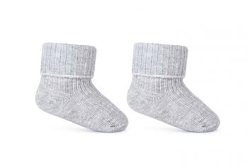 Zeķes mazuļiem 3-6m, SK-18 GREY