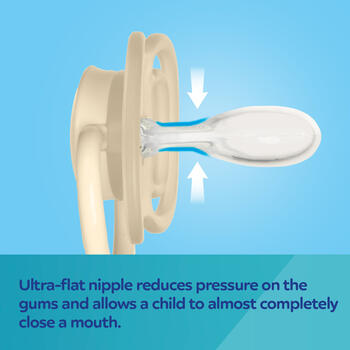 Пустышки симметричные DENTAL AIR 0-6 m 23/228 (2 шт.)