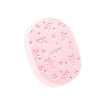 Губка для купания SUPER SOFT BabyOno 1640/01 pink