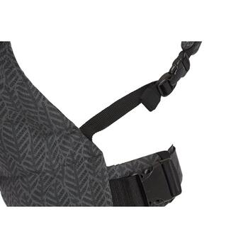 Сумка-кенгуру ERGO graphite leaves N29-004