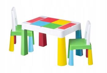 Столик+2 стула MULTIFUN multicolor