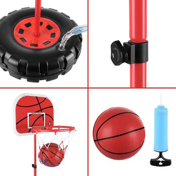 Basketbola komplekts, līdz 170 cm 27447