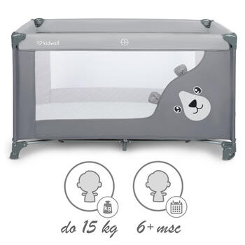 Складная кроватка BLISSY BASIC stone grey