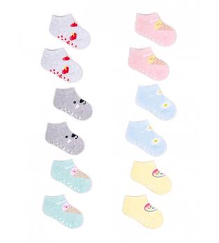 Zeķes īsās ar ABS SKS-0089 2730 GIRL [A]