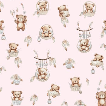 Бортик BEARS in BASKETS 360 cm