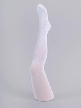Zeķubikses žakarda, baltas 92-98 cm RAL-0006