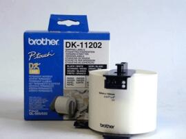 DK-11202 Preču iepakojuma uzlīmes, 62 x 100mm, 300gab/rullī, Brother (DK11202)
