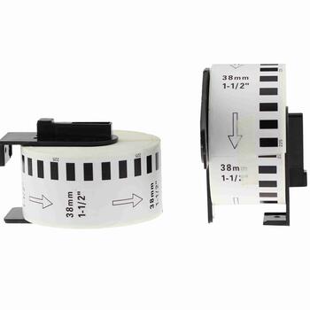 DK-22205A  Papīra uzlīmju lente, 62mm x 30.48metri, Brother analogs (DK22205A)