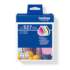 LC-527VAL Tinšu komplekts BKCMY, 1 x 1`300 + 3 x 900, Brother (MFC-J4350/4550/6760/6960) (LC527VAL)