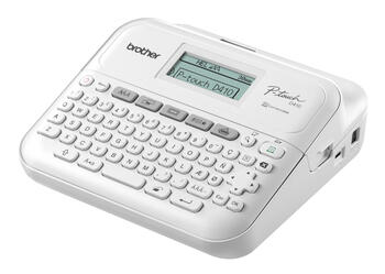 PT-D410 Brother portatīvs uzlīmju printeris (USB,3.5-18mm, PC savienojams) (PTD410ZW1)