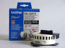 DK-22214 Papīra uzlīmju lente, 12mm x 30.48metri, Brother (DK22214)
