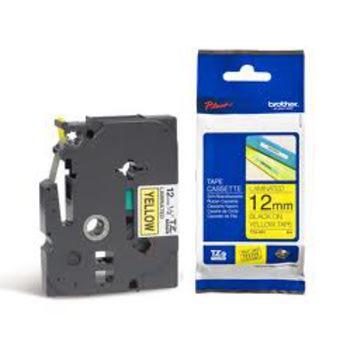TZe-631 uzlīmju lente melns uz dzeltena 12mm (TZE631)