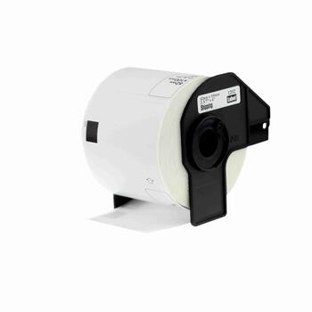 DK-11202A Preču iepakojuma uzlīmes, 62 x 100mm, 300gab/rullī, Brother analogs (DK11202A)