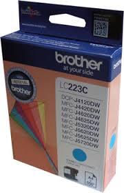 LC-223C Zilās tintes kasete 550lpp(DCP4120,MFCJ4620/J5320/J5620/J5720) (LC223C)