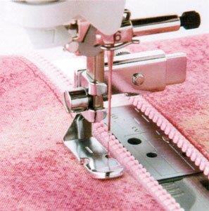 Pēdiņa regulējama rāvējslēdzēja iešūšanai F036N - V (F036N)