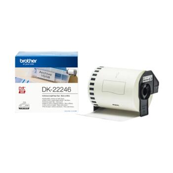 DK-22246 Papīra uzlīmju lente, 103mm x 30.48metri, Brother (DK22246)