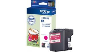 LC-22UM sarkana tintes kasete  1200 lapām (DCPJ785DW) (LC22UM)