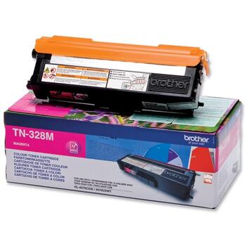 TN-328M Toneris sarkans 6`000 lapām (HL4570, DCP9270, MFC9970) (TN328M)